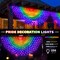 Pride Flag Lights Pride Decorations Lights Outdoor Pride Bunting for Pride Month Connectable, 250LEDs Waterproof Rainbow Flag LED Net Lights, Pride Month Decorations for Room, Yard, Party, Office